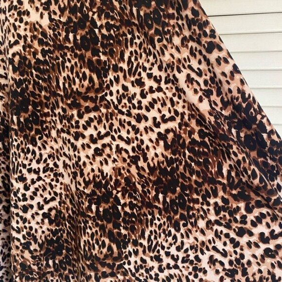Lularoe Size M Animal Print "Azure" Swing Skirt - Picture 3 of 7